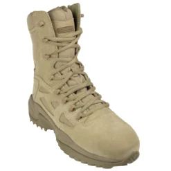 Reebok Boots: Men's Tan RB8894 Rapid Response EH Composite Toe Military Boots -Carlos Trendy rb8894 1