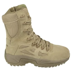 Reebok Boots: Men's Tan RB8894 Rapid Response EH Composite Toe Military Boots -Carlos Trendy rb8894 2