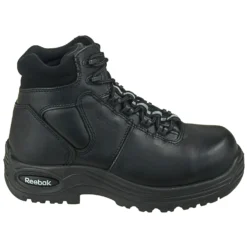 Reebok Boots: Men's Black RB6750 Trainex EH Non Metallic Composite Toe Boots -Carlos Trendy reebok rb6750 o 01