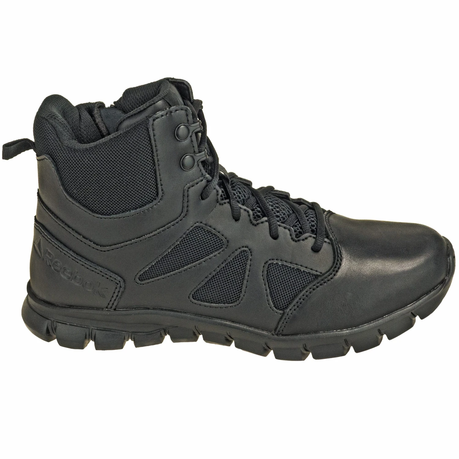 Reebok Boots: Men's 6-Inch RB8605 EH Black Sublite Cushion Side Zip Tactical Boots 5 Reebok Boots: Men's 6-Inch RB8605 EH Black Sublite Cushion Side Zip Tactical Boots - Image 5