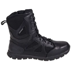 Reebok Boots: Women's Black Waterproof EH Sublite 8-Inch Cushion RB806 Tactical Boots -Carlos Trendy reebok rb8806 o 01