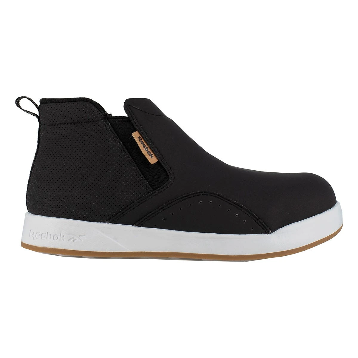 Reebok Boots: Women's RB256 Black White Composite Toe High Top EH Work Boot 2 Reebok Boots: Women's RB256 Black White Composite Toe High Top EH Work Boot - Image 2