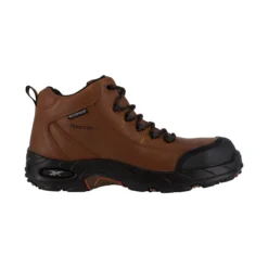 Reebok Boots: Men's Brown RB4444 Tiahawk EH Waterproof Hiking Boots -Carlos Trendy reebok rb4444 rb444 tiahawk 01