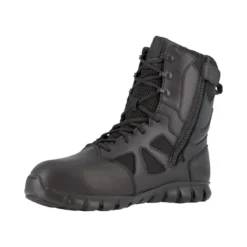 Reebok Boots: Men's RB8807 Black Duty Sublite EH Composite Toe Military Boot -Carlos Trendy reebok rb8807 sublite cushion tactical 03