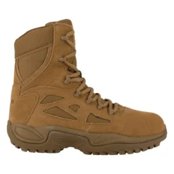 Reebok Boots: Men's RB8850 Tan Coyote Stealth EH Composite Toe Military Boot -Carlos Trendy reebok rb8850 rb885 rapid response rb 01