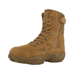 Reebok Boots: Men's RB8850 Tan Coyote Stealth EH Composite Toe Military Boot -Carlos Trendy reebok rb8850 rb885 rapid response rb 03