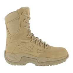 Reebok Boots: Men's Tan RB8895 Rapid Response Non Metallic Military Boots -Carlos Trendy reebok rb8895 rapid response rb 01 1 scaled