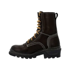 Rocky Boots: Men's RKK0439 Black Composite Toe Rams Horn 9" Logger EH Work Boot 9 Rocky Boots: Men's RKK0439 Black Composite Toe Rams Horn 9" Logger EH Work Boot -Carlos Trendy rkk0438 4edit 1