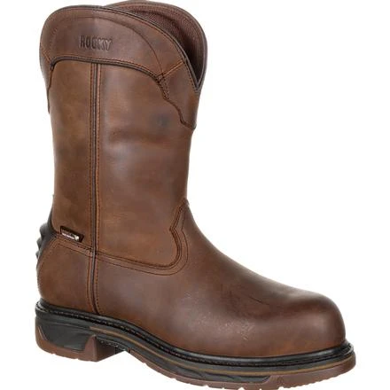 Rocky Footwear: Men's RKW0247 Waterproof Composite Toe Iron Skull Western Boots 4 Rocky Footwear: Men's RKW0247 Waterproof Composite Toe Iron Skull Western Boots - Image 4