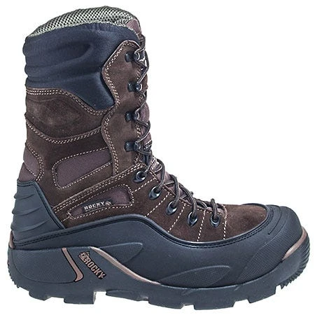 Rocky Boots: Men's Brown 7465 Insulated Steel Toe BlizzardStalker PRO Boots 4 Rocky Boots: Men's Brown 7465 Insulated Steel Toe BlizzardStalker PRO Boots - Image 4