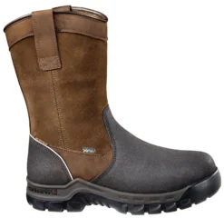 Carhartt Boots: Men's CMF1721 Brown Composite Toe Met Guard Waterproof Pull On Work Boot -Carlos Trendy rwhznt l