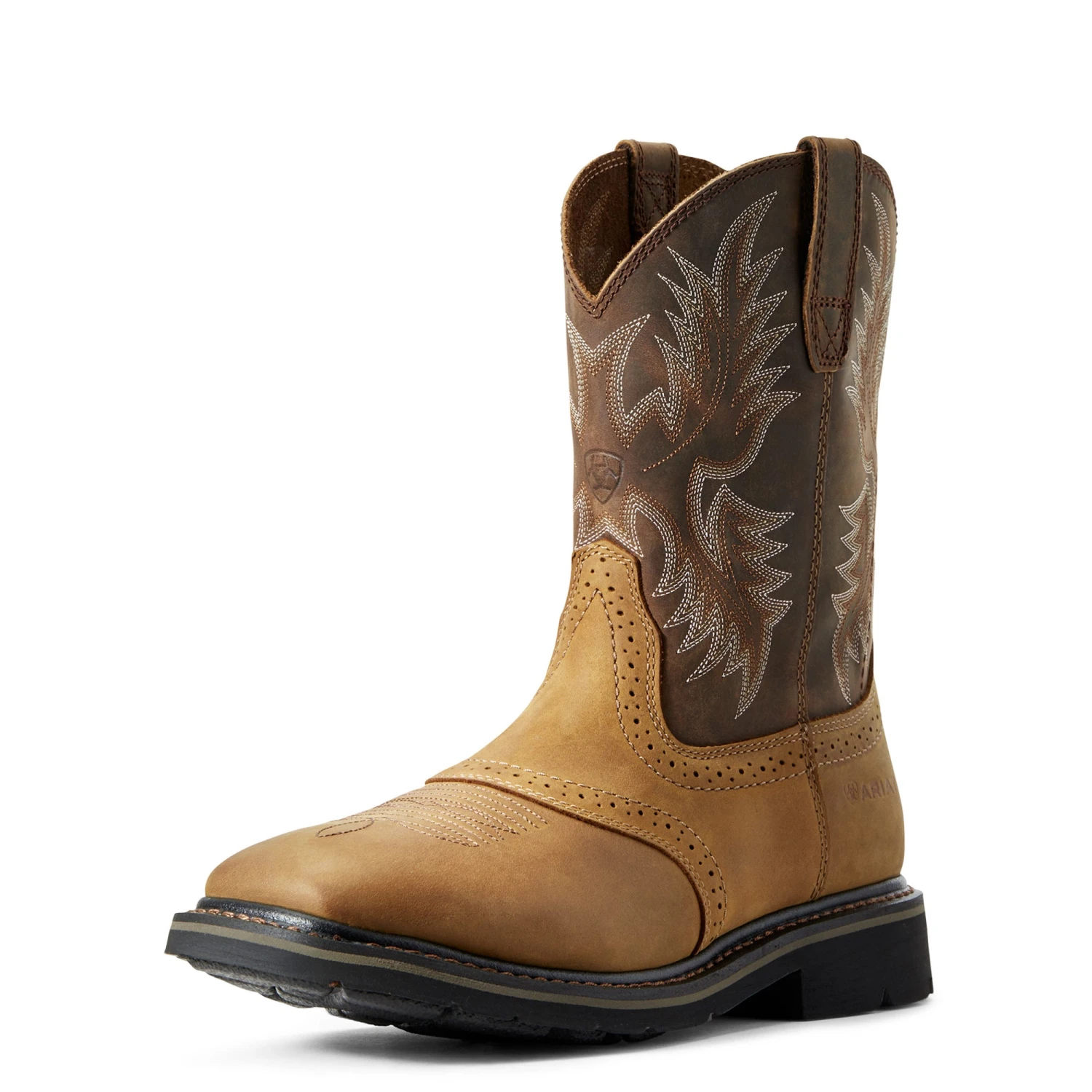 Ariat Boots: Men's Brown 10010148 Heat-Resistant EH Square Toe Boots 5 Ariat Boots: Men's Brown 10010148 Heat-Resistant EH Square Toe Boots - Image 5