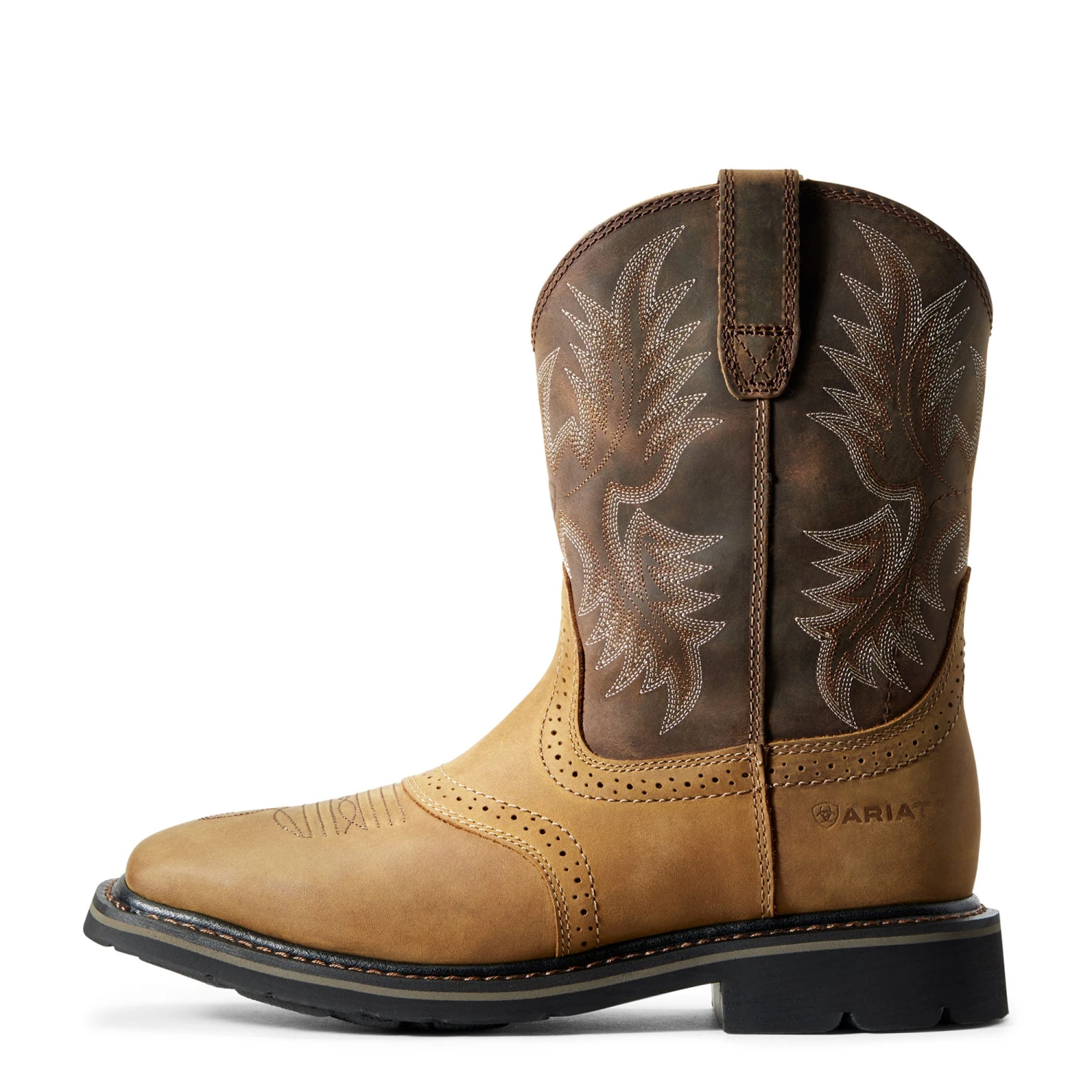Ariat Boots: Men's Brown 10010148 Heat-Resistant EH Square Toe Boots 4 Ariat Boots: Men's Brown 10010148 Heat-Resistant EH Square Toe Boots - Image 4
