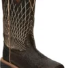 Justin Boots: Men's SE4833 Brown Composite Square Toe Derrickman Cowboy Work Boot