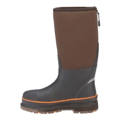 DryShod Boots: Men's STT-UH-BR Brown/Orange Steel Toe WIXIT Cool-Clad Lining Work Boot -Carlos Trendy stt uh br 001