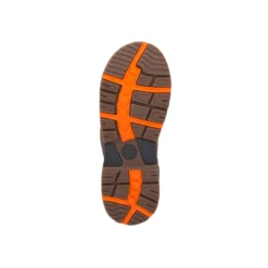 DryShod Boots: Men's STT-UH-BR Brown/Orange Steel Toe WIXIT Cool-Clad Lining Work Boot -Carlos Trendy stt uh br 007