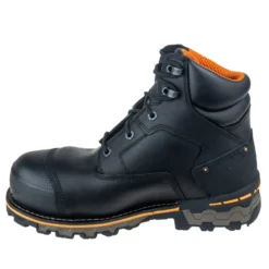 Timberland PRO Boots: Men's Black TB0A1FZP 001 6 Inch Boondock CT Work Boots -Carlos Trendy tb0a1fzp001 4