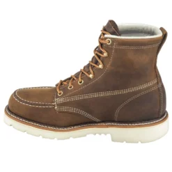 Thorogood Boots: Men's 804-4375 Brown 6-Inch USA-Made Moc EH Steel Toe Work Boots -Carlos Trendy thorogood 804 4375 i 01