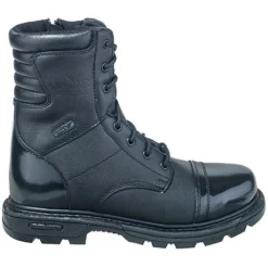 Thorogood Men's 834-6888 Black 8 Inch Uniform Side Zip Jump Boots -Carlos Trendy thorogood 834 6888 o 01 1