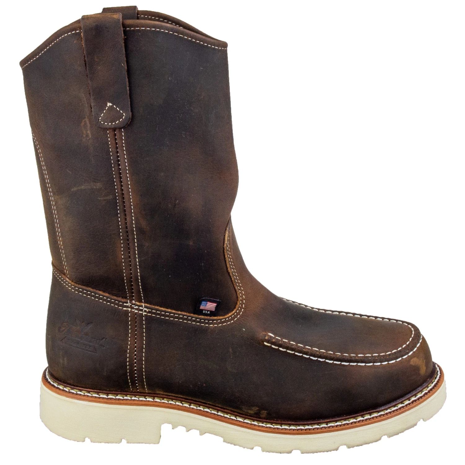 Thorogood Boots: Men's Ranch Moc Toe 804 3311 Steel Toe Wellington Boots 6 Thorogood Boots: Men's Ranch Moc Toe 804 3311 Steel Toe Wellington Boots - Image 6