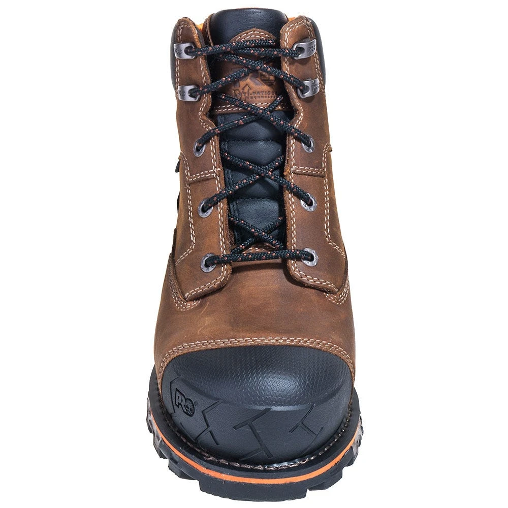 Timberland PRO Boots: Men's Brown 92673 Boondock 6" EH Waterproof Boots 6 Timberland PRO Boots: Men's Brown 92673 Boondock 6" EH Waterproof Boots - Image 6