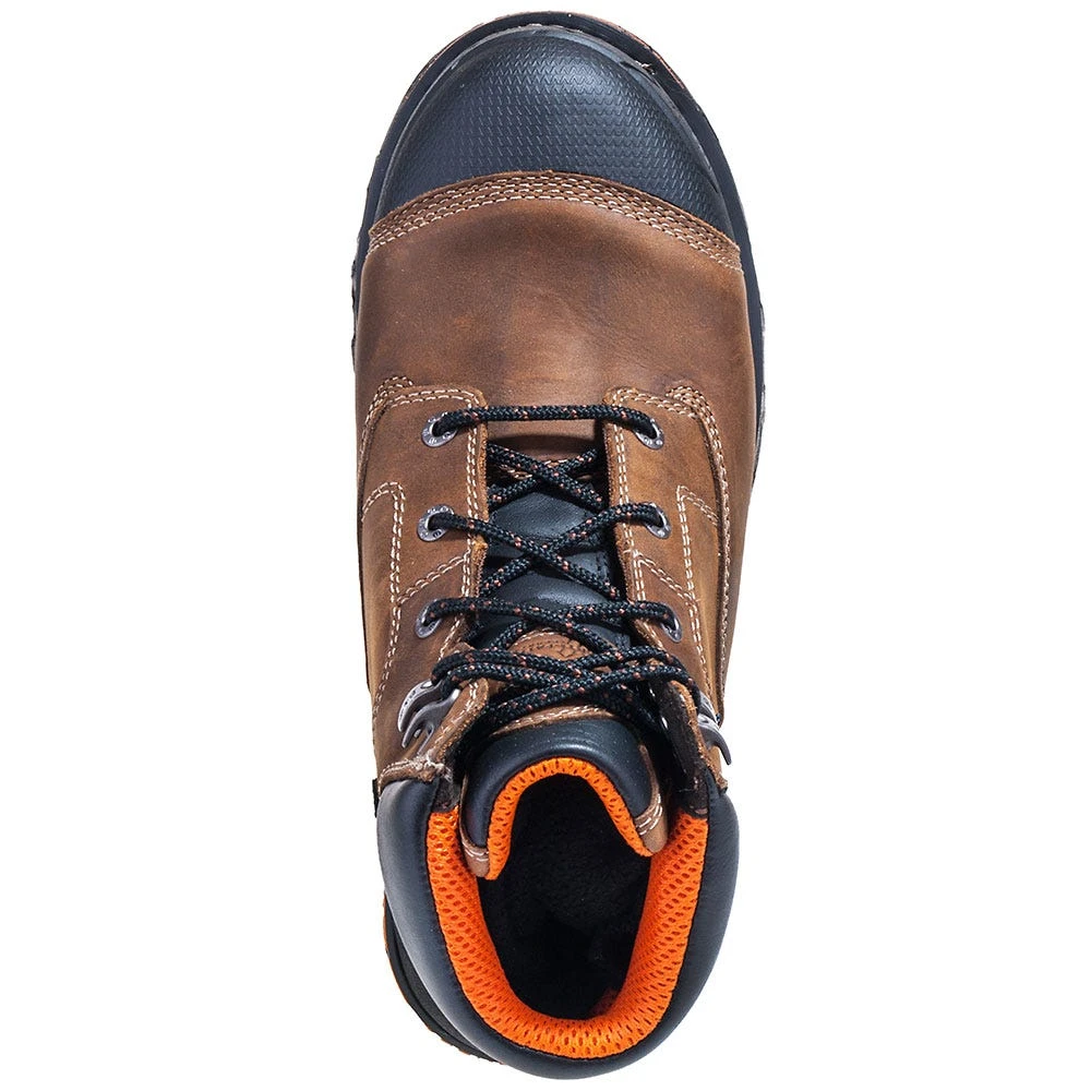 Timberland PRO Boots: Men's Brown 92673 Boondock 6" EH Waterproof Boots 2 Timberland PRO Boots: Men's Brown 92673 Boondock 6" EH Waterproof Boots - Image 2