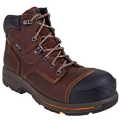 Timberland PRO Boots: Men's TB0A1I4H 214 Helix HD Brown 6-Inch Composite Toe Boots -Carlos Trendy timberland tb0a1i4h214 p 01