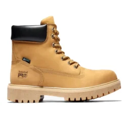 Timberland PRO Boots: Men's Waterproof Insulated 65030 6" Work Boots -Carlos Trendy timberland 65030 side view 1