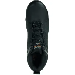 Timberland PRO Boots: Ridgework Men's Black CT TB0A1KBW001 WP Mid Work Boots -Carlos Trendy timberland pro tb0a1kbw001 6