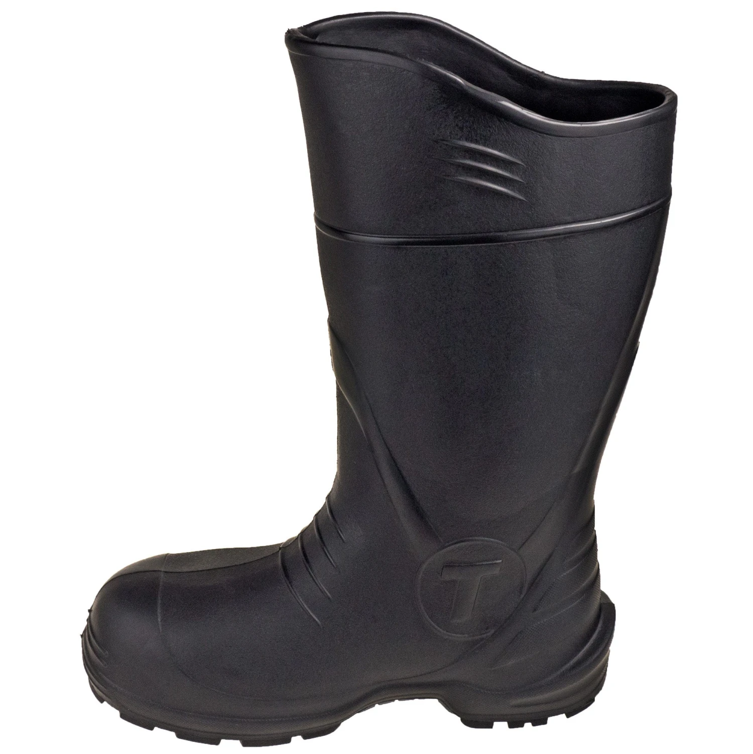 Tingley Boots: Flite Insulated Cleated Non-Metallic Waterproof 27251 Men's Black EH Composite Toe Rubber Boots 5 Tingley Boots: Flite Insulated Cleated Non-Metallic Waterproof 27251 Men's Black EH Composite Toe Rubber Boots - Image 5