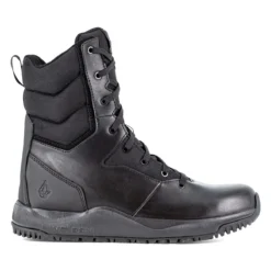 Volcom Boots: Men's VM30705 Black Soft Toe Street Shield Skate-Inspired 8" Tactical Side Zipper Boot -Carlos Trendy volcom vm30705 street shield 01edit