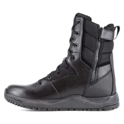 Volcom Boots: Men's VM30705 Black Soft Toe Street Shield Skate-Inspired 8" Tactical Side Zipper Boot -Carlos Trendy volcom vm30705 street shield 04edit
