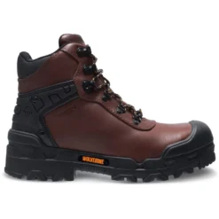 Wolverine Boots: Men's W10926 Brown Composite Toe EH Waterproof Boots