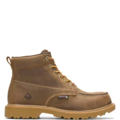 Wolverine Boots: Men's W221049 Tan Steel Toe Floorhand Moc Toe Waterproof Work Boot 7 Wolverine Boots: Men's W221049 Tan Steel Toe Floorhand Moc Toe Waterproof Work Boot -Carlos Trendy w221049 1