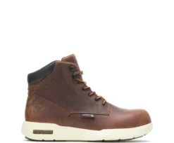 Wolverine Boots: Men's W080036 Peanut Carbon Toe Kickstart Durashocks Carbonmax 6" Work Boot