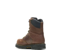 Wolverine Boots: Men's 201177 Tobacco Hellcat CarbonMax Waterproof Work Boot -Carlos Trendy wbsm w201177 091719 f20 225 2