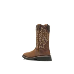 Wolverine Boots: Men's W211114 Conker Steel Toe Rancher Waterproof Wellington Work Boots 7 Wolverine Boots: Men's W211114 Conker Steel Toe Rancher Waterproof Wellington Work Boots -Carlos Trendy wbsm w211114 082420 f21 225edit