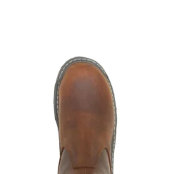 Wolverine Boots: Men's W211120 Peanut Carbonmax Toe Raider Durashocks Insulated Wellington Pull On Boot -Carlos Trendy wbsm w211120 082420 f21 top