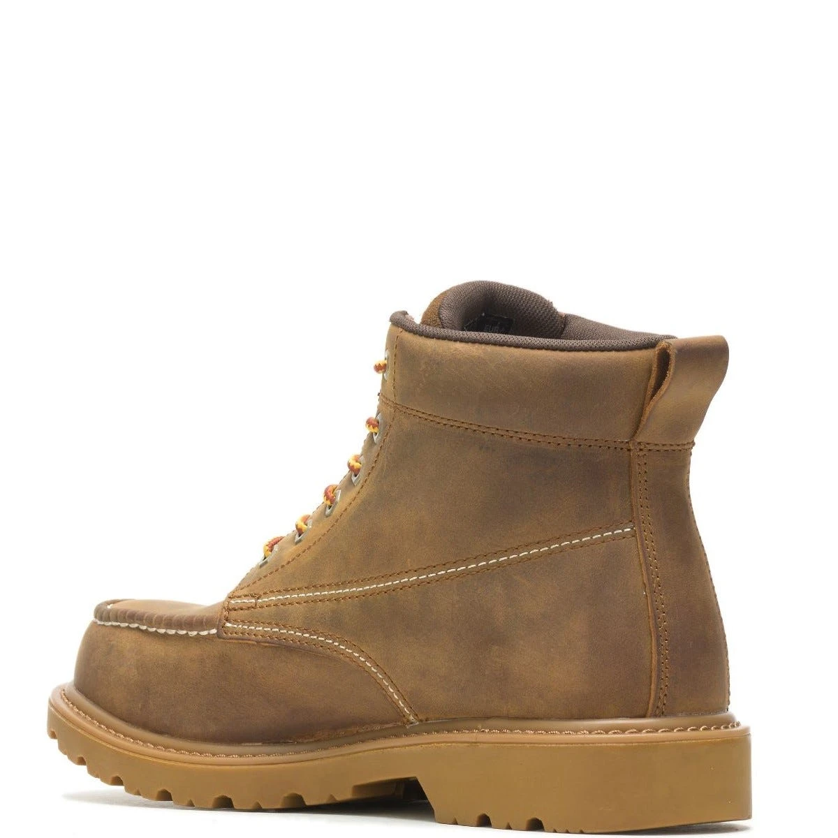 Wolverine Boots: Men's W221049 Tan Steel Toe Floorhand Moc Toe Waterproof Work Boot 2 Wolverine Boots: Men's W221049 Tan Steel Toe Floorhand Moc Toe Waterproof Work Boot - Image 2