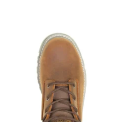 Wolverine Boots: Men's W230012 Sudan Brown Soft Toe Floorhand LX 6" Work Boot -Carlos Trendy wbsm w231016 050222 s23 top 1