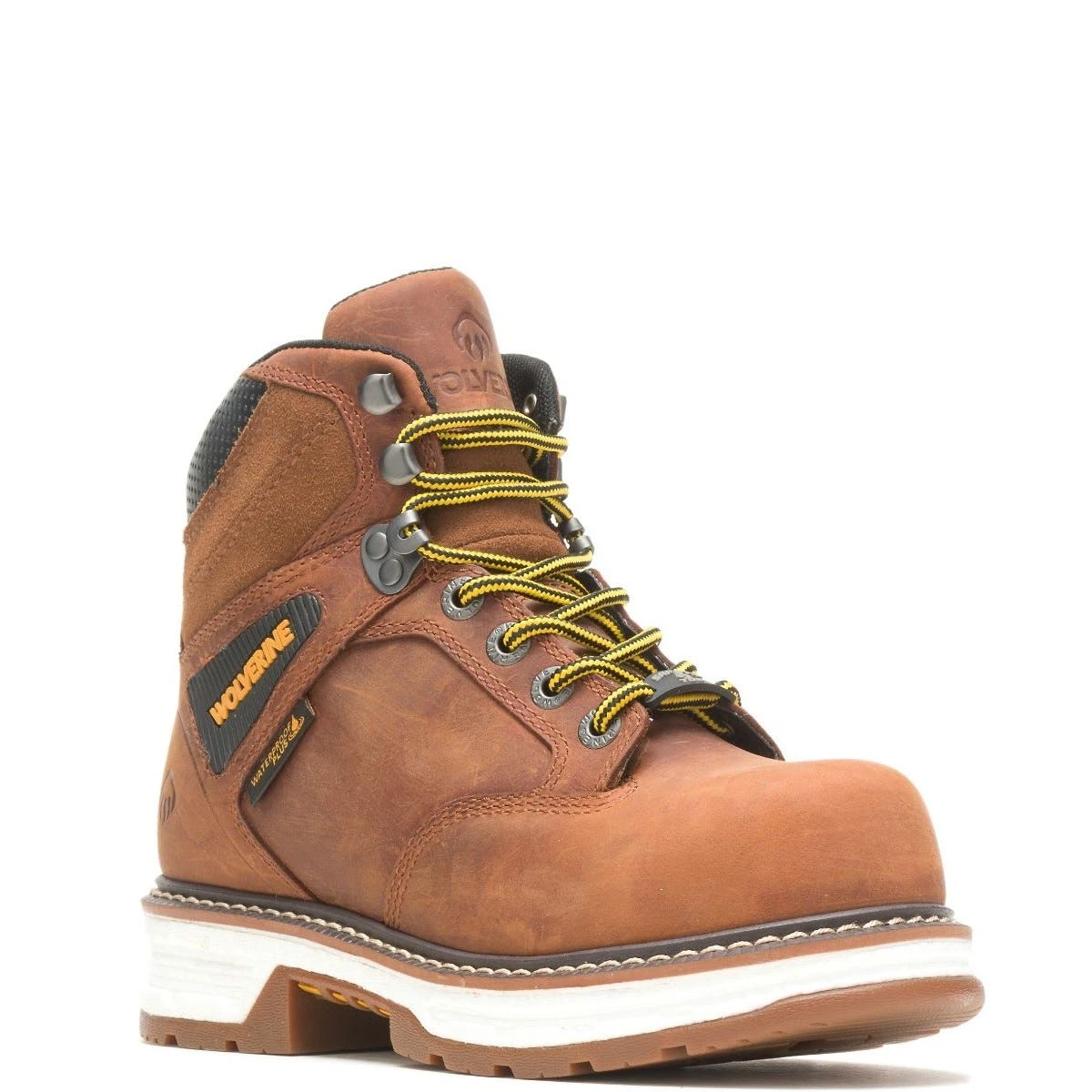 Wolverine Boots: Women's W211155 Brown Composite Toe Hellcat Ultraspring Carbonmax 6" Work Boot 1 Wolverine Boots: Women's W211155 Brown Composite Toe Hellcat Ultraspring Carbonmax 6" Work Boot