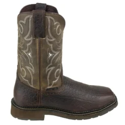 Justin Boots: Men's Cactus SE4313 Amarillo Steel Toe Stampede Work Boots 12 Justin Boots: Men's Cactus SE4313 Amarillo Steel Toe Stampede Work Boots -Carlos Trendy wk4313 2