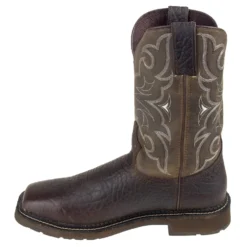 Justin Boots: Men's Cactus SE4313 Amarillo Steel Toe Stampede Work Boots 10 Justin Boots: Men's Cactus SE4313 Amarillo Steel Toe Stampede Work Boots -Carlos Trendy wk4313 4