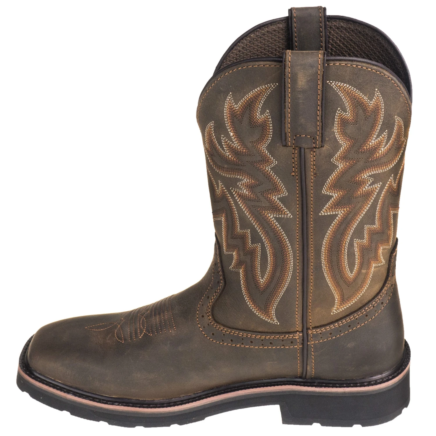 Wolverine Boots: Men's 10702 Steel Toe EH Pull On Rancher Boots 4 Wolverine Boots: Men's 10702 Steel Toe EH Pull On Rancher Boots - Image 4
