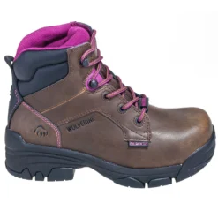Wolverine Boots: Women's 10383 Brown Merlin EH Composite Toe Boots 10 Wolverine Boots: Women's 10383 Brown Merlin EH Composite Toe Boots -Carlos Trendy wolverine w10383 o 01