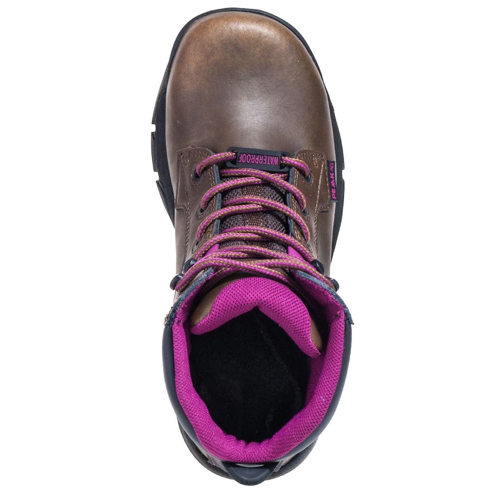 Wolverine Boots: Women's 10383 Brown Merlin EH Composite Toe Boots 2 Wolverine Boots: Women's 10383 Brown Merlin EH Composite Toe Boots - Image 2