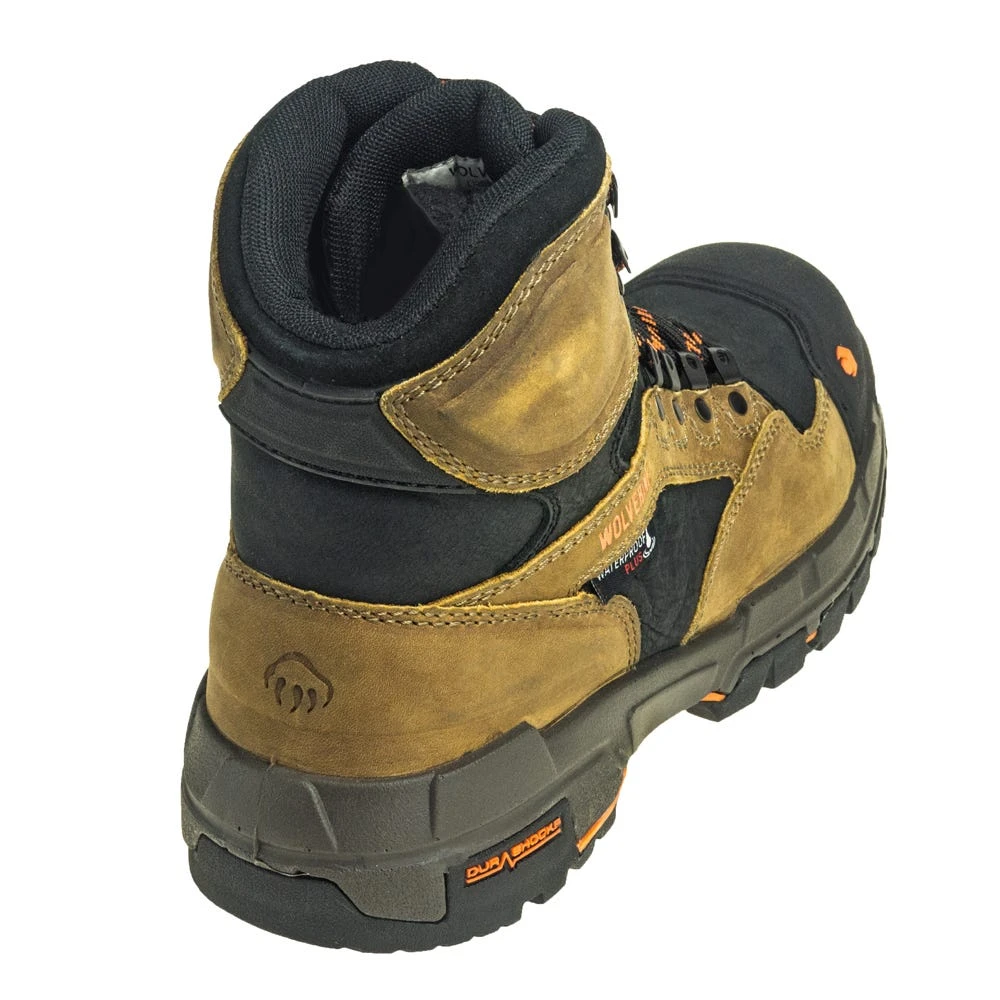 Wolverine Boots: Men's 10611 Waterproof EH 6-Inch Safety Toe Work Boots 1 Wolverine Boots: Men's 10611 Waterproof EH 6-Inch Safety Toe Work Boots