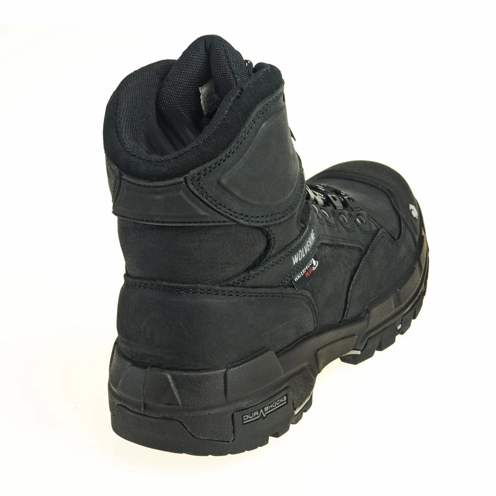 Wolverine Boots: Men's 10613 Black Waterproof 6-Inch Legend Boots 7 Wolverine Boots: Men's 10613 Black Waterproof 6-Inch Legend Boots - Image 7