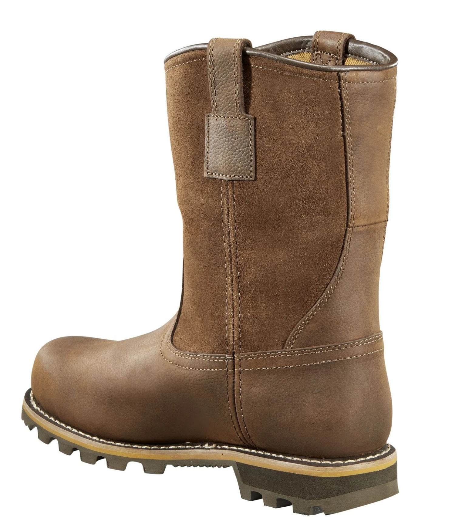 Carhartt Boots: Men's CMP1053 Brown Waterproof Slip Resistant Wellington Work Boot 5 Carhartt Boots: Men's CMP1053 Brown Waterproof Slip Resistant Wellington Work Boot - Image 5