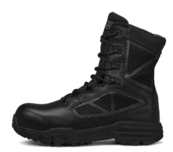 Tactical Research Boots: Men's TR998ZWPCT Black TR Chrome Side-Zip Waterproof CT Combat Boots -Carlos Trendy z1 zn ng